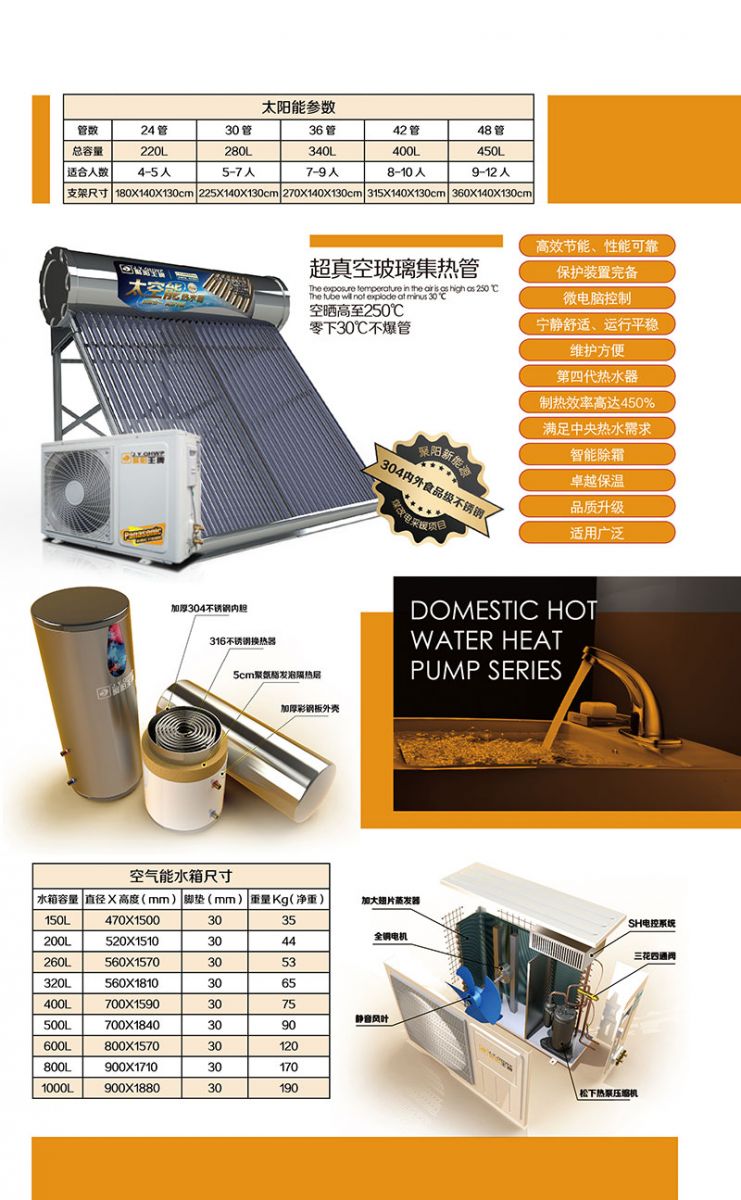 家用空气能热水器